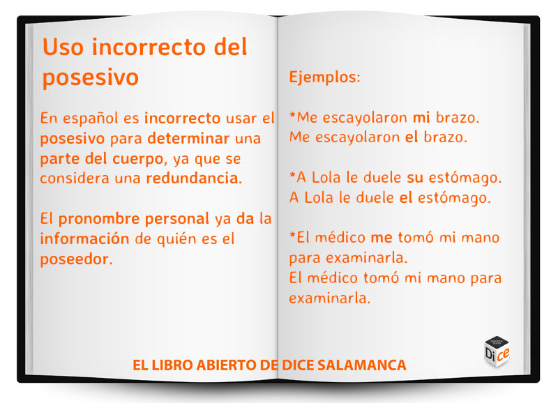 Libro-abierto-de-DICE--uso-incorrecto-del-posesivo