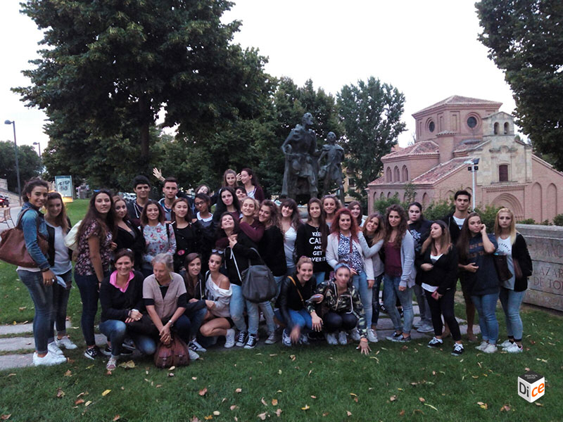 En la estatua del Lazarillo de Tormes