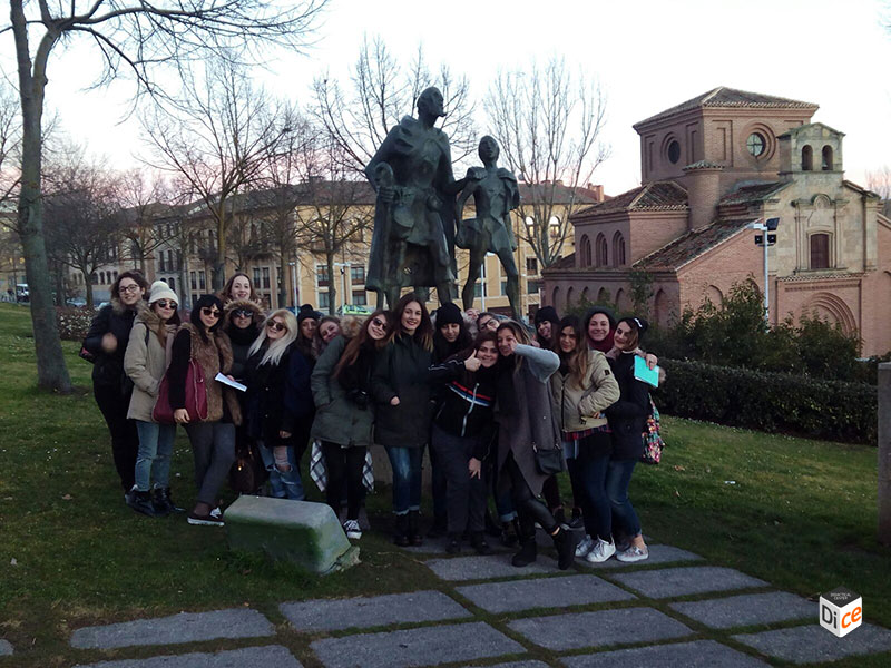 En la estatua del Lazarillo de Tormes