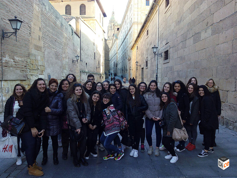 En la calle La Compañía, Salamanca