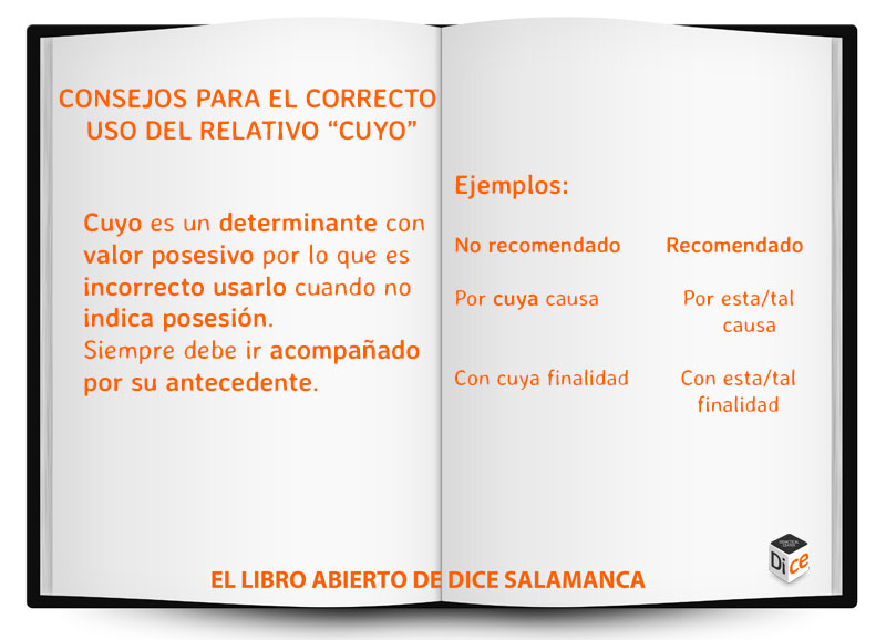 Libro-abierto-de-DICE--CONSEJOS-PARA-EL-CORRECTO-USO-DEL-RELATIVO-CUYO