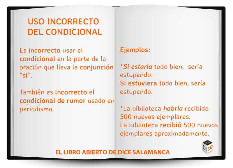 Libro-abierto-de-DICE-uso-incorrecto-del-condicional