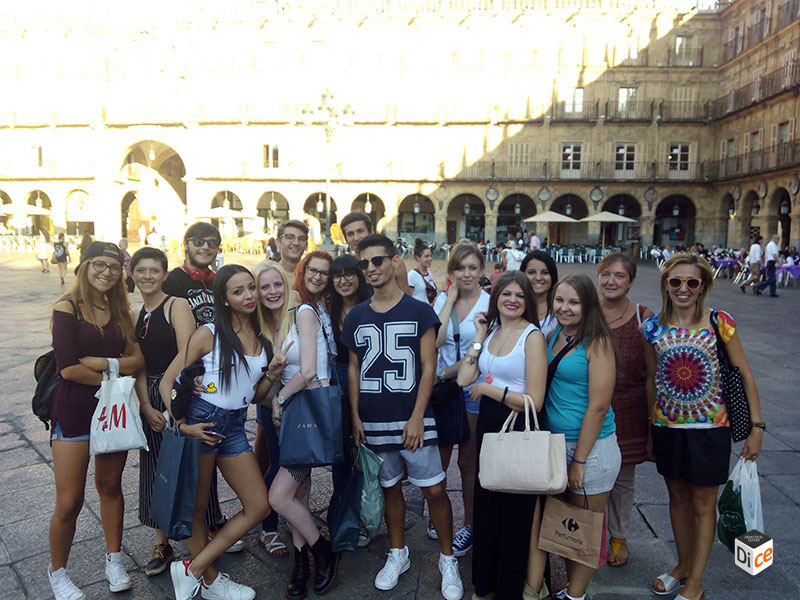 En la Plaza Mayor