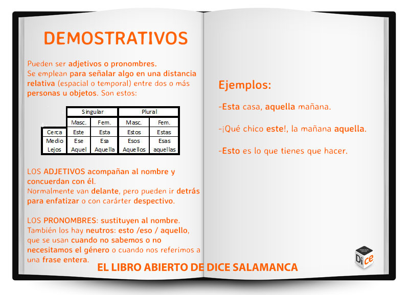 demostrativos