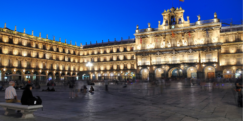 La Plaza Mayor de Salamanca